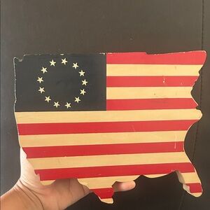 Patriotic USA Flag Wall Decor